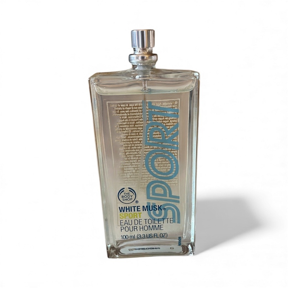 RARE Original 2013 The Body Shop White Musk Sport Men's Eau‎ de Toillete 3.3 OZ